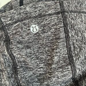 lululemon athletica Gray Heathered Workout Hoodie